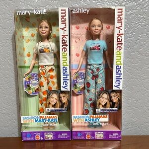 NIB Mary Kate and Ashley Doll fashion pajamas dolls